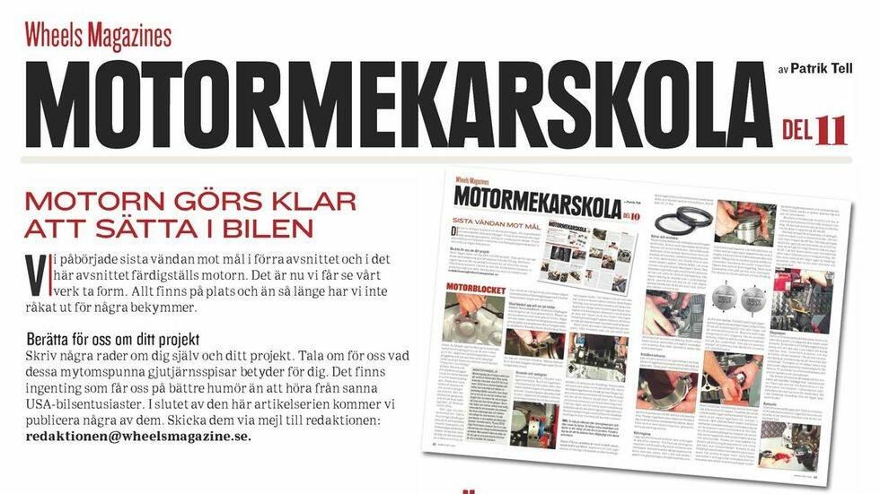 Motormekarskola, del 11