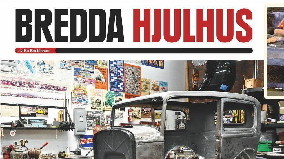 Bredda hjulhus på äldre bilar
