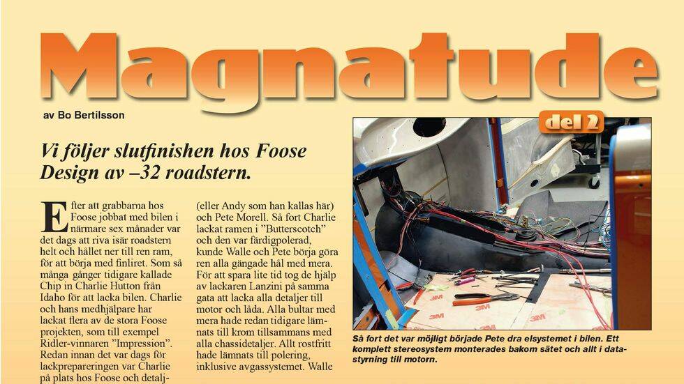Projekt Magnatude, del 2