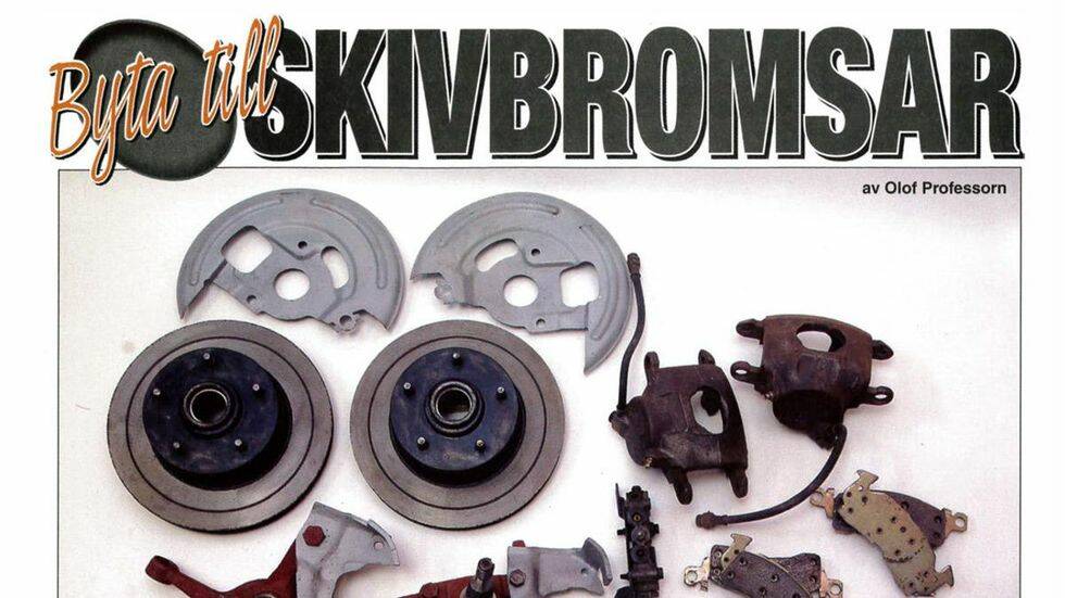 Byta till skivbromsar