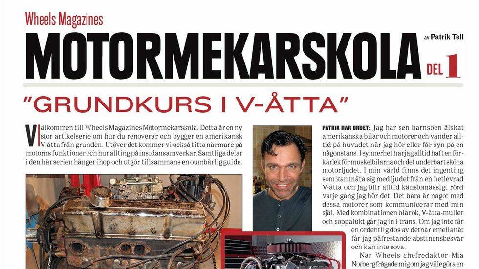 Motormekarskola, del 1