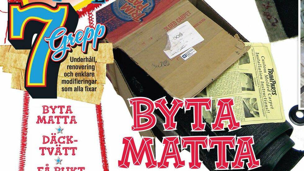 Semesterlyftet: Byta matta
