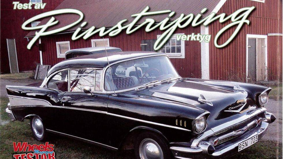 Test av pinstriping-verktyg