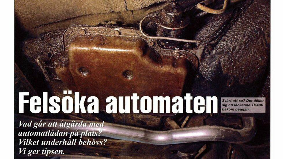 Felsöka automaten