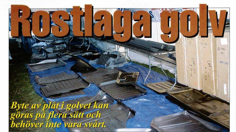 Rostlaga golv