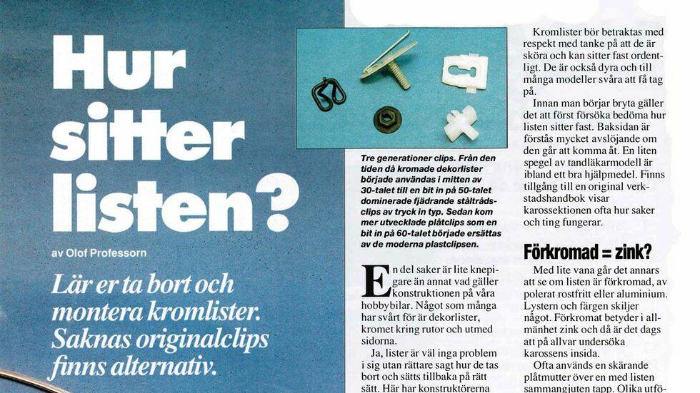 Hur sitter listen?