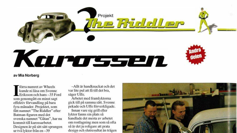 Projekt The Riddler, del 2