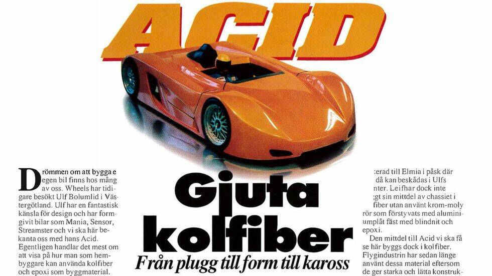 Gjuta kolfiber