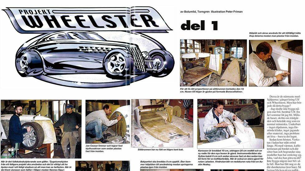 Projekt Wheelster del 1