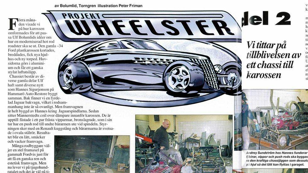 Projekt Wheelster, del 2