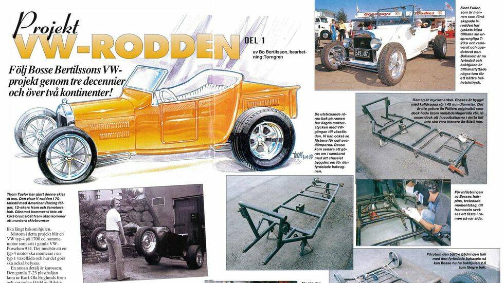 Projekt VW-rodden, del 1