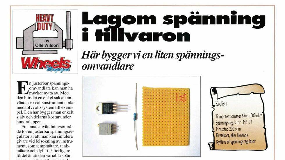 Lagom spänning i tillvaron