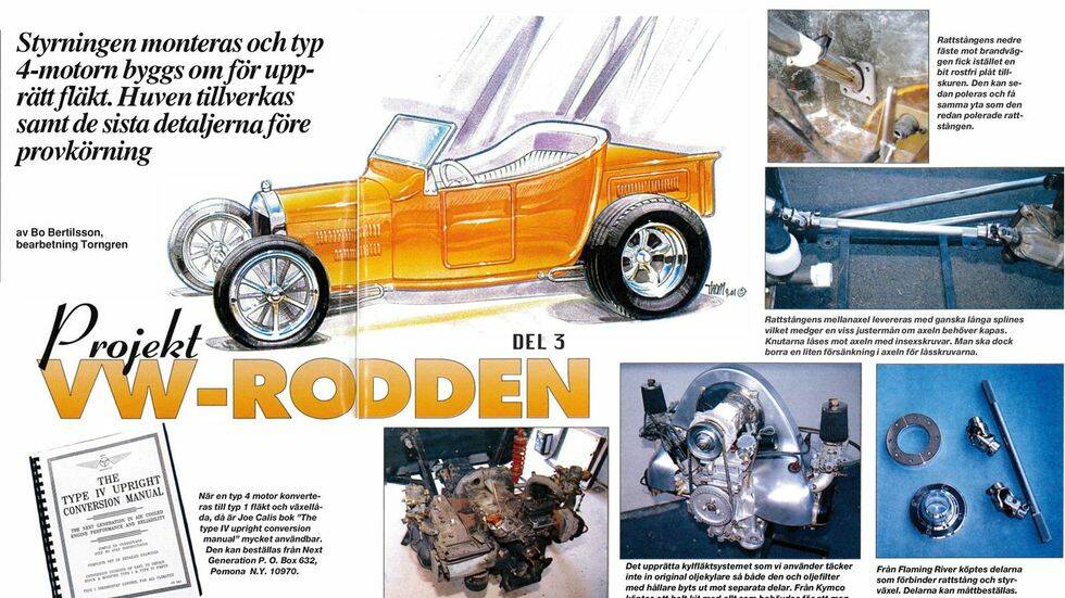 Projekt VW-rodden, del 3