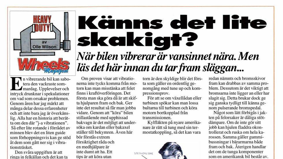 Känns det lite skakigt?