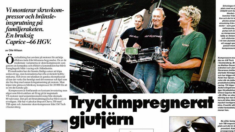 Tryckimpregnerat gjutjärn