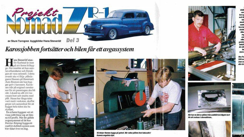 Projekt Nomad ZR-1, del 3