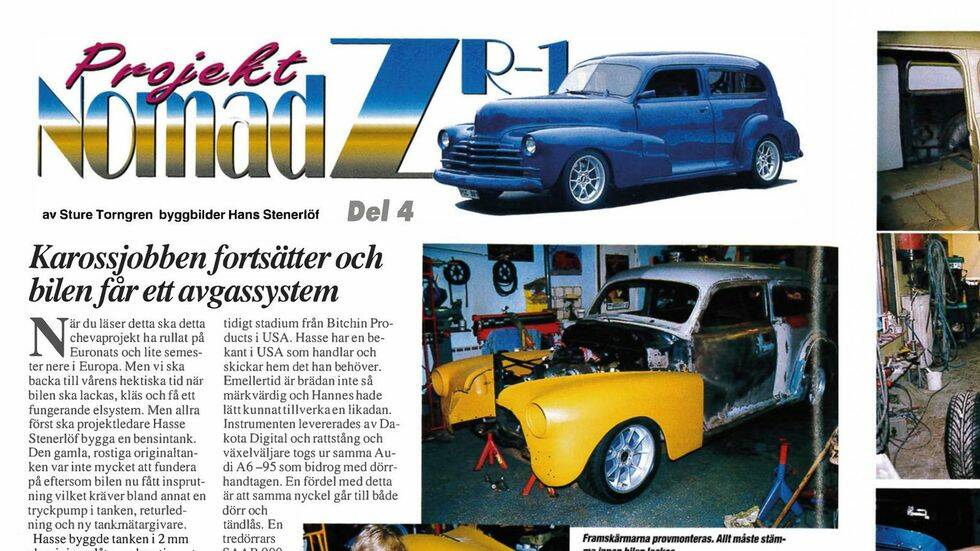 Projekt Nomad ZR-1, del 4