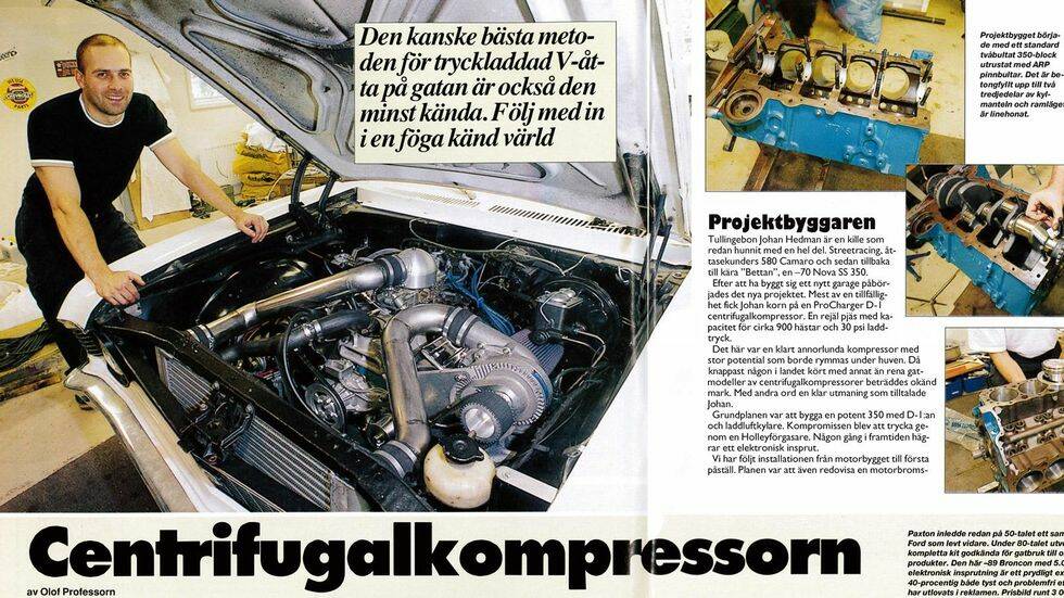 Centrifugalkompressorn