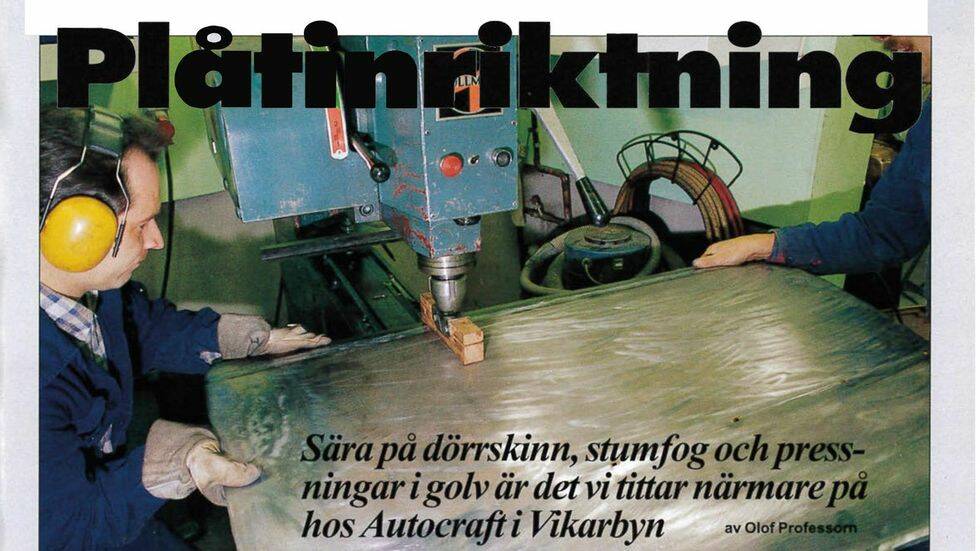 Plåtinriktning