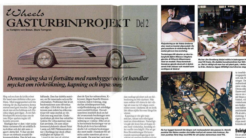 Wheels gasturbinprojekt, del 2