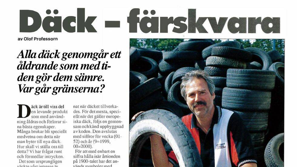 Däck – färskvara
